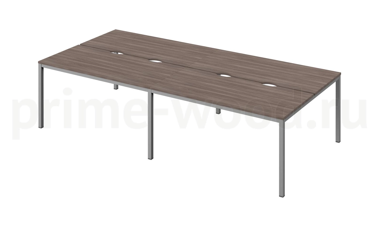 Бенч-система на металлокаркасе "LITE" Public Comfort 300x144x74 - фото 4