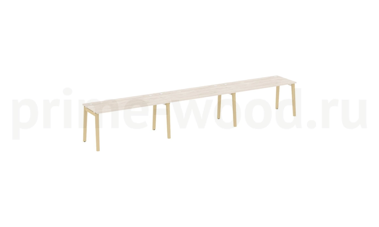 Рабочая станция, опоры - массив дерева ONIX WOOD 474x72x75 - фото 5